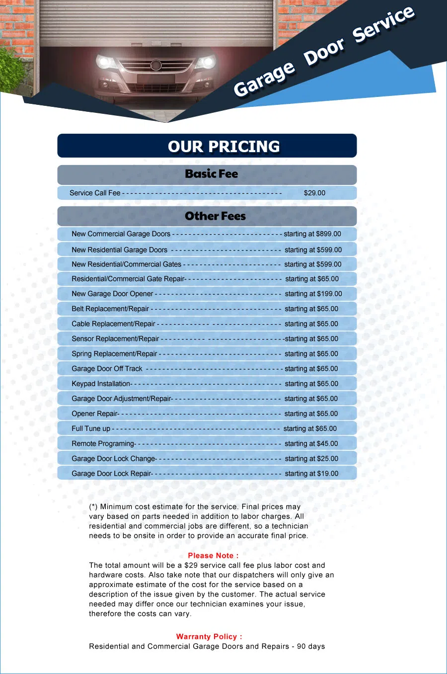 Eagle Garage Door Service Evanston, IL 847-868-3181